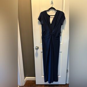 NWT Petite Large Vince Camuto Navy Blue Women's Pant Suit (Zipper is Broken)